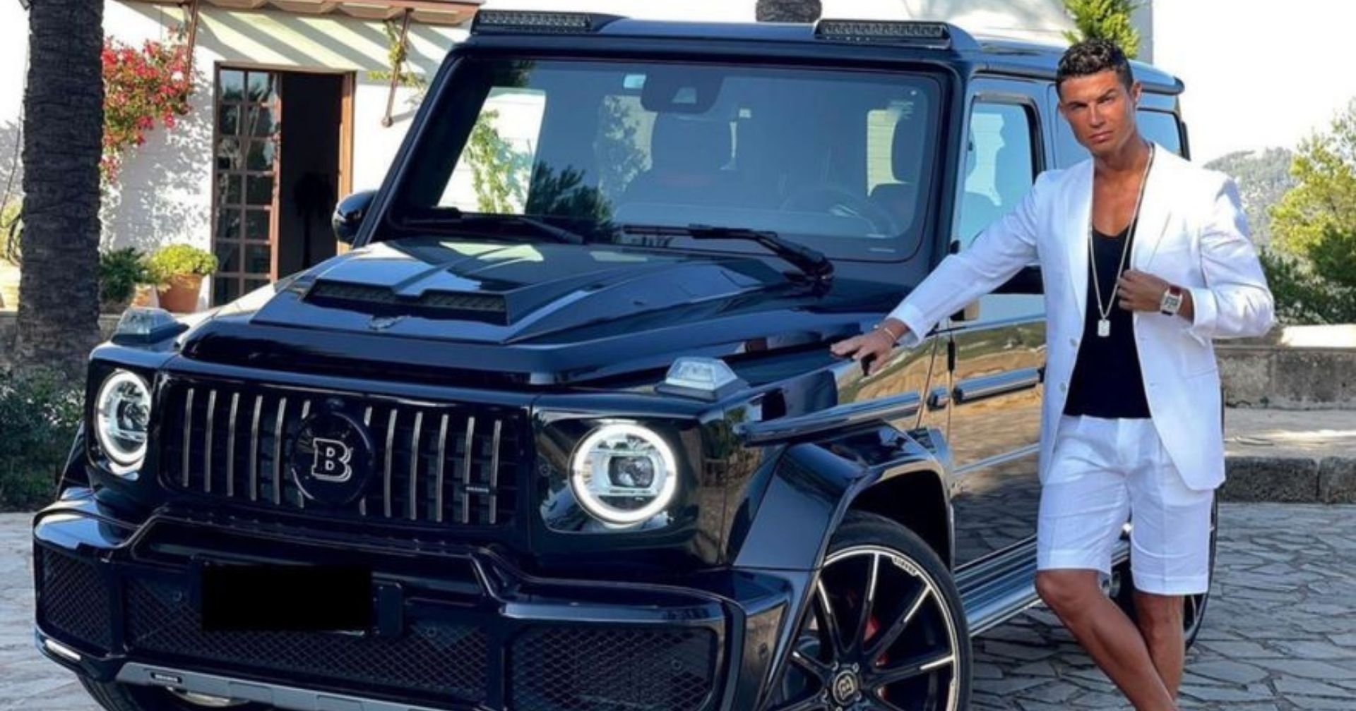 Inside Cristiano Ronaldo's sweet ride, the Brabus G V12 900