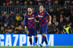 Lionel Messi og Luis Suarez, FC Barcelona