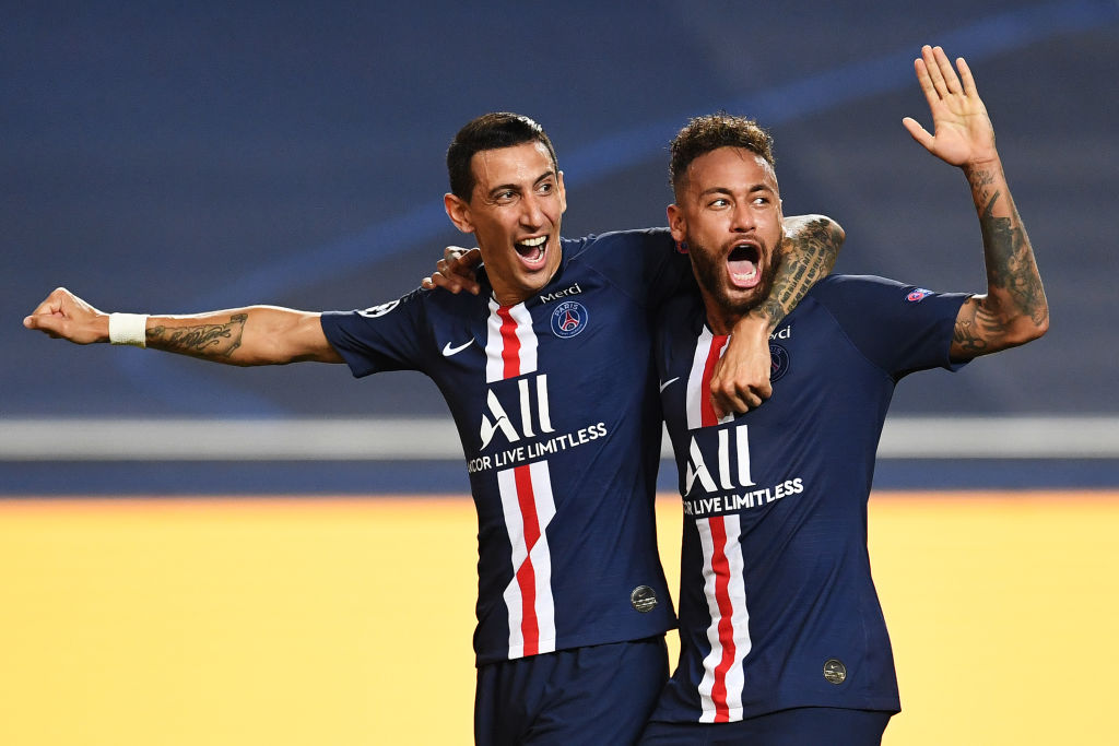 Angel Di Maria og Neymar, PSG