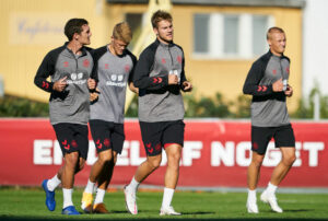 Denmark Training Session