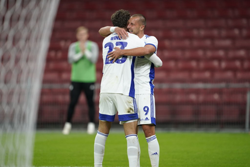 Kamil Wilczek og Jonas Wind, FC København