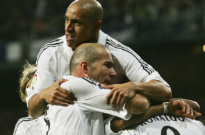Roberto Carlos og Zinedine ZIdane, Real Madrid