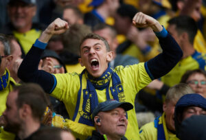 Brondby IF and FC Midtjylland - Danish Cup Final Sydbank Pokalen