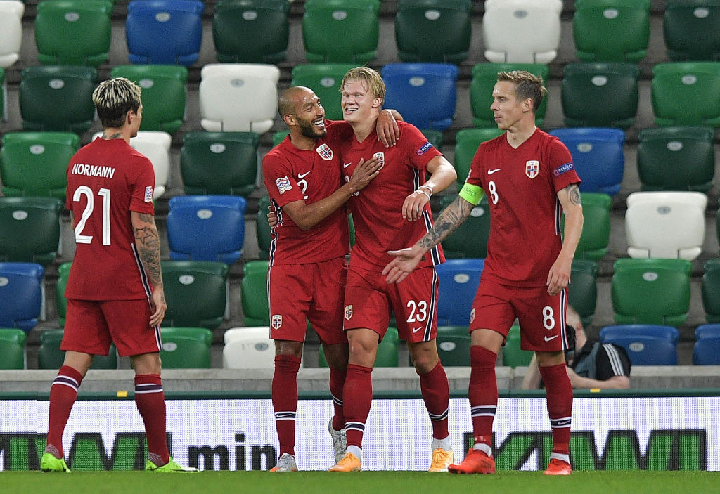 Erling Håland, Norge