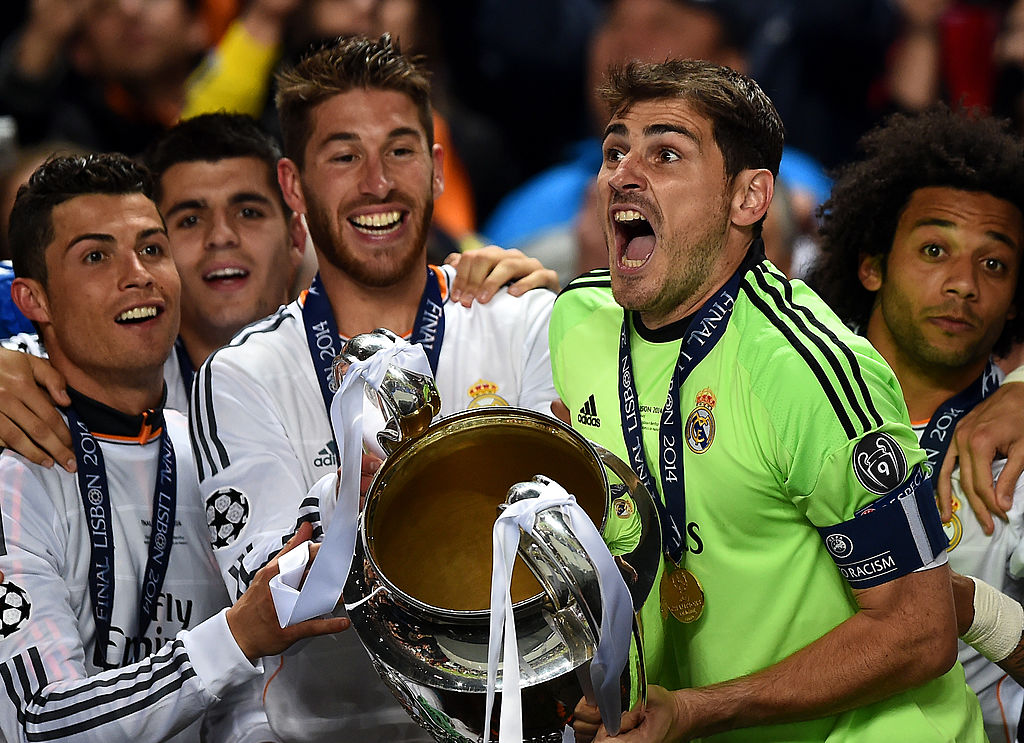 Cristiano Ronaldo, Sergio Ramos og Iker Casillas, Real Madrid