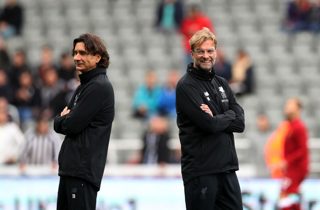 Zeljko Buvac og Jürgen Klopp, Liverpool