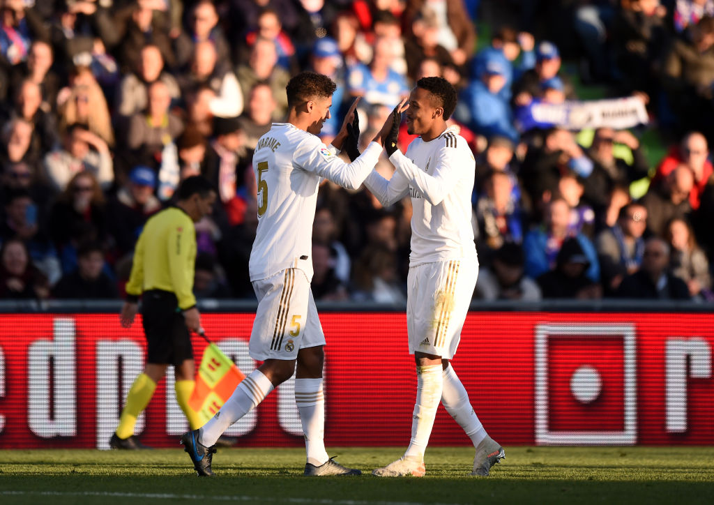 Raphael Varane og Eder Militao, Real Madrid