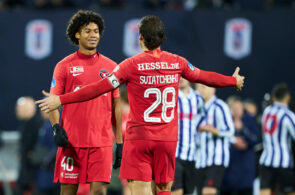 Jens Cajuste og Erik Sviatchenko, FC Midtjylland