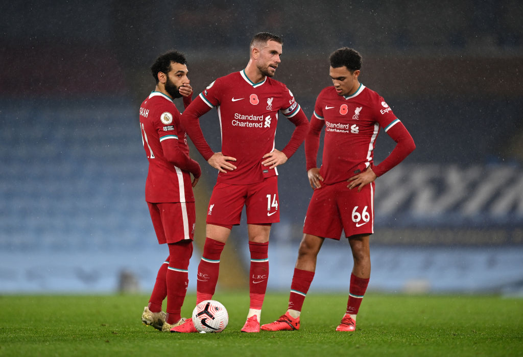 Mohamed Salah, Jordan Henderson og Trent Alexander-Arnold, Liverpool