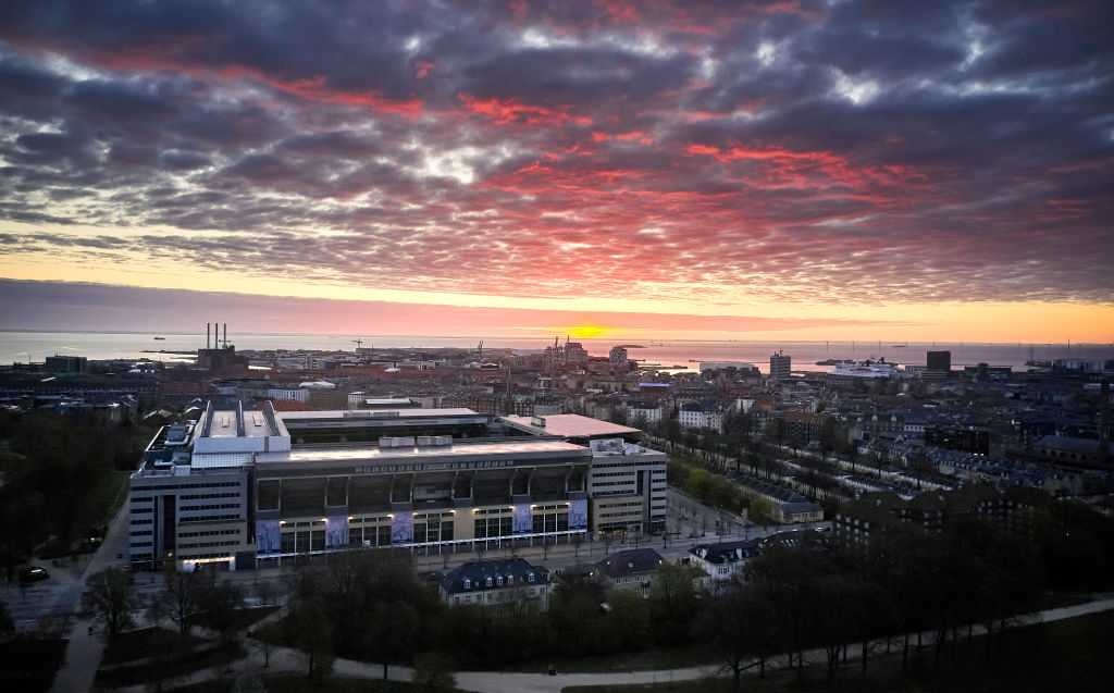 Danish Football Grounds From The air