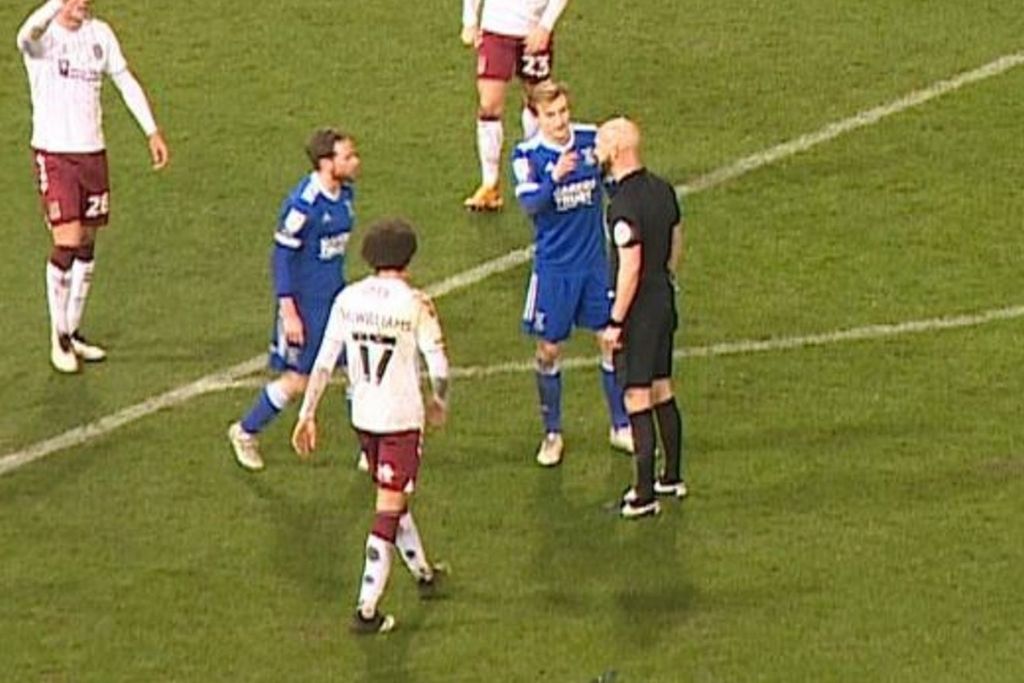 Darren Drysdale, Ipswich vs. Northampton