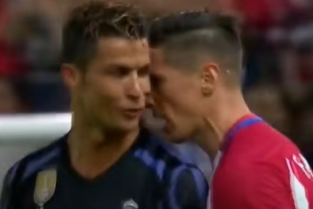 Cristiano Ronaldo og Fernando Torres