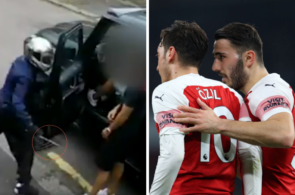 Mesut Özil og Sead Kolasinac, Arsenal
