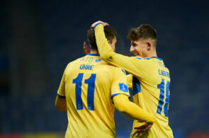 Mikael Uhre og Jesper Lindstrøm, Brøndby