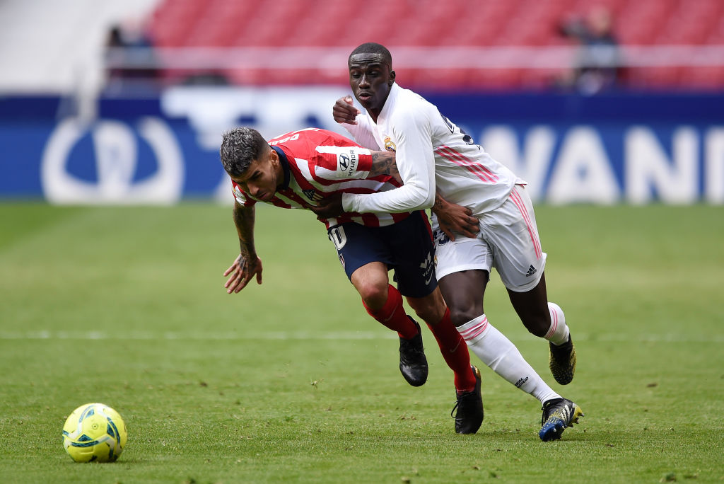 Angel Correa, Atletico, og Ferland Mendy, Real Madrid