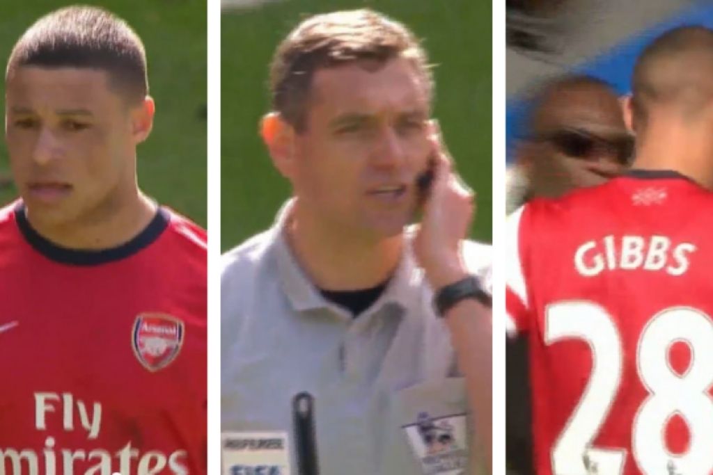 Alex Oxlade-Chamberlain og Kieran Gibbs, Arsenal