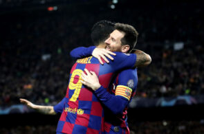 Luis Suarez, Lionel Messi, FC Barcelona