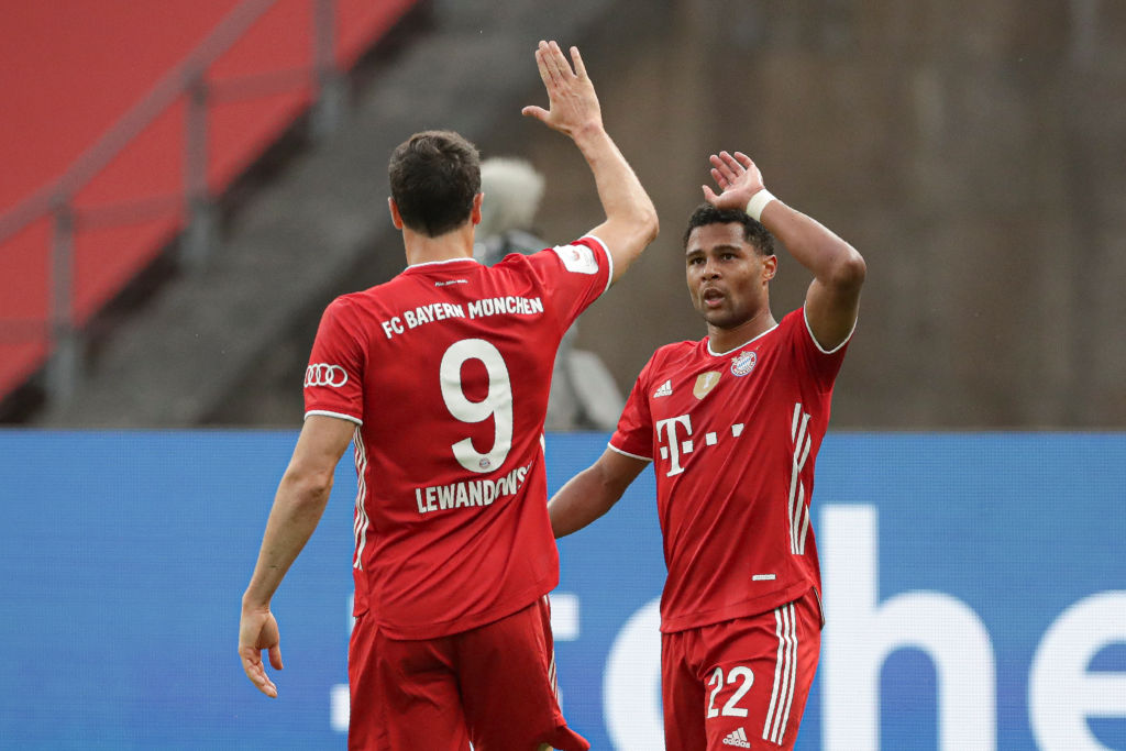 Robert Lewandowski, Serge Gnabry, Bayern Munich