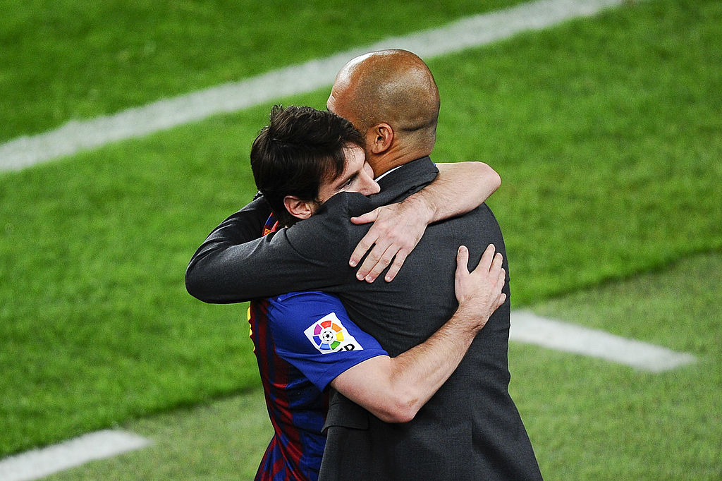 Lionel Messi, Pep Guardiola, Manchester City