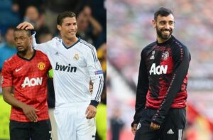 Patrice Evra, Cristiano Ronaldo, Bruno Fernandes
