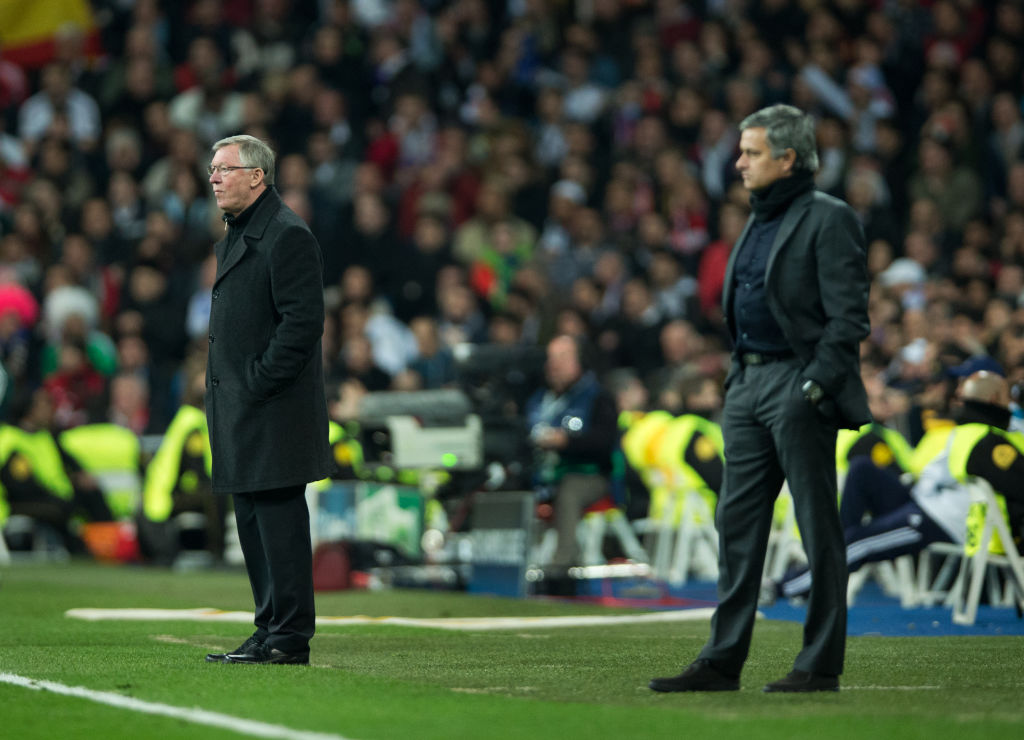 Sir Alex Ferguson, Jose Mourinho, Manchester United