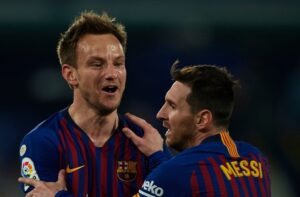 Ivan Rakitic, Lionel Messi - FC Barcelona