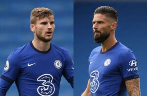 Timo Werner, Olivier Giroud - Chelsea