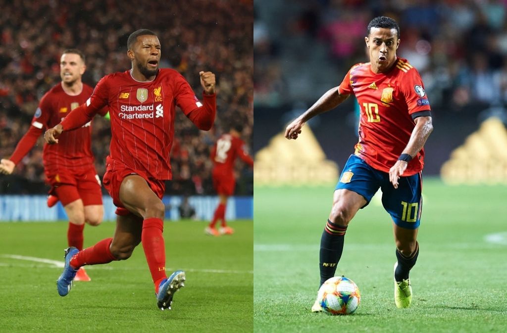 Georginio Wijnaldum, Thiago Alcantara