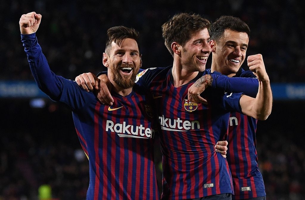 Sergi Roberto, Lionel Messi, FC Barcelona