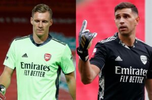 Bernd Leno, Emiliano Martinez, Arsenal