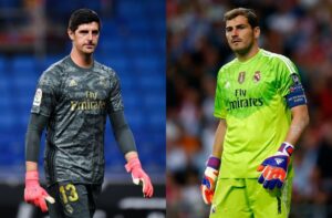 Thibaut Courtois, Iker Casillas, Real Madrid