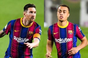 Lionel Messi & Sergino Dest - FC Barcelona