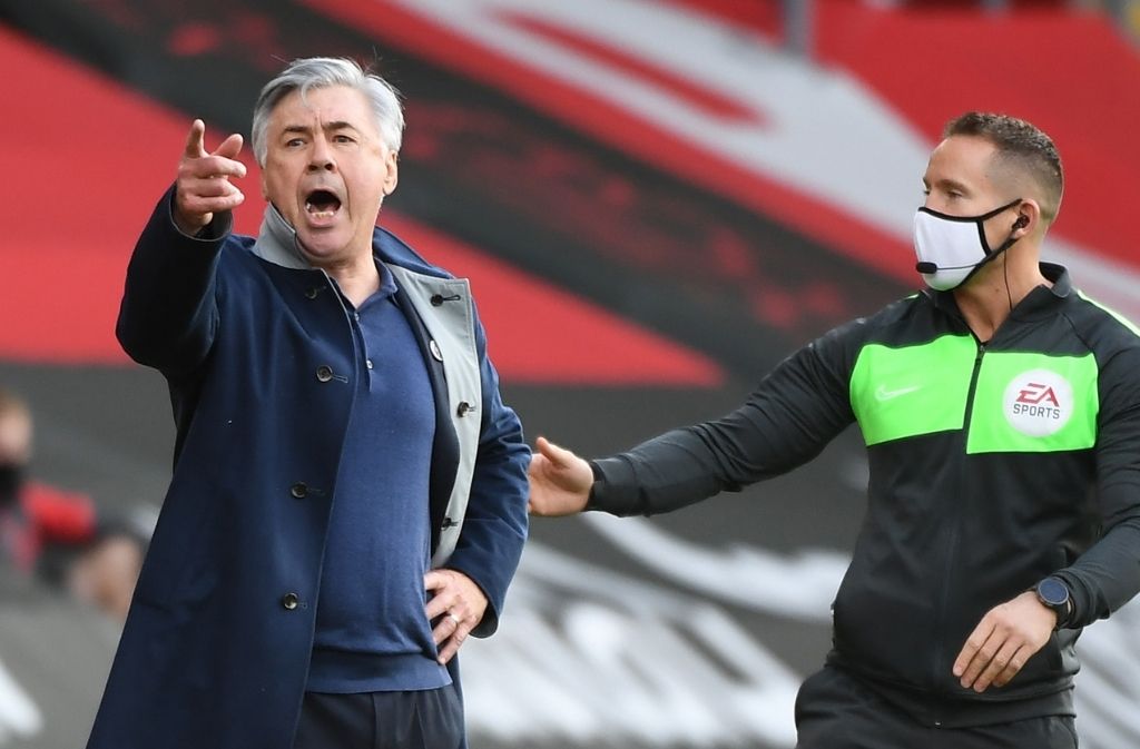 Carlo Ancelotti - Southampton vs Everton