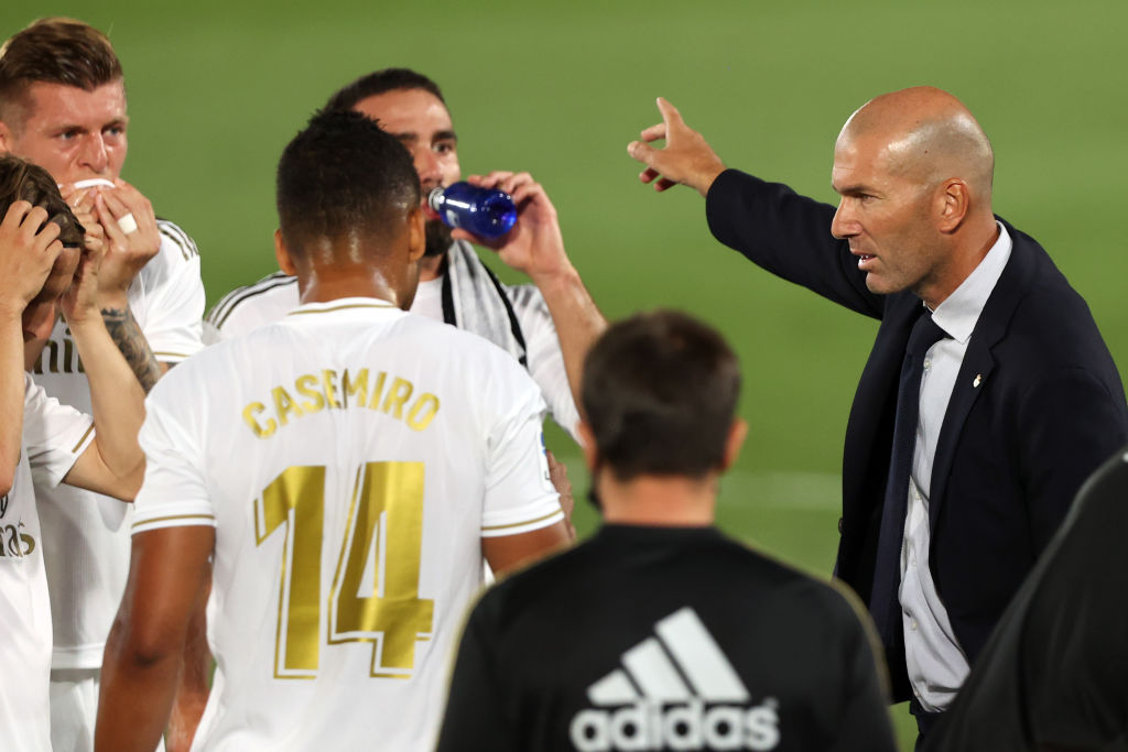 Zidane fears some of his key players might fall injured at Real Madrid