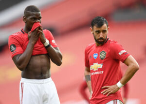 Paul Pogba, Bruno Fernandes, Manchester United