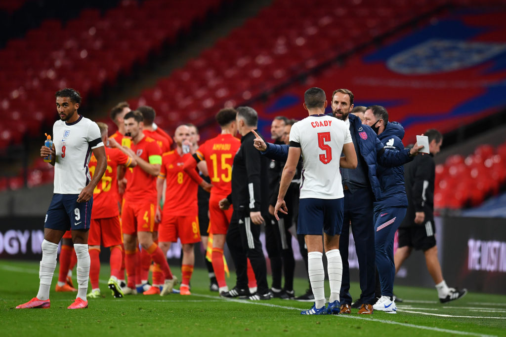 Gareth Southgate, Dominic Calvert-Lewin, Jack Grealish