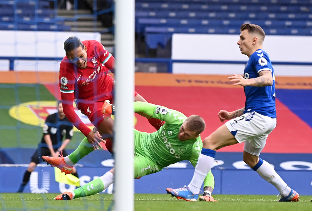 Final verdict on Jordan Pickford after Van Dijk tackle