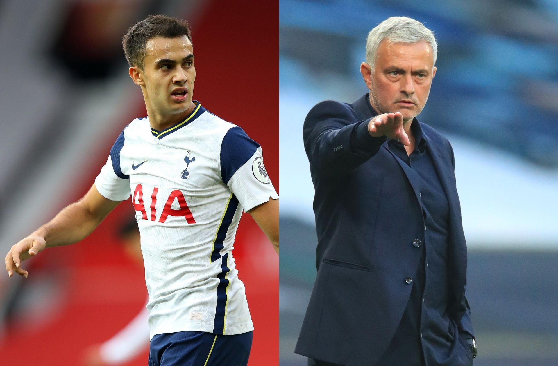 Sergio Reguilon, Jose Mourinho - Tottenham