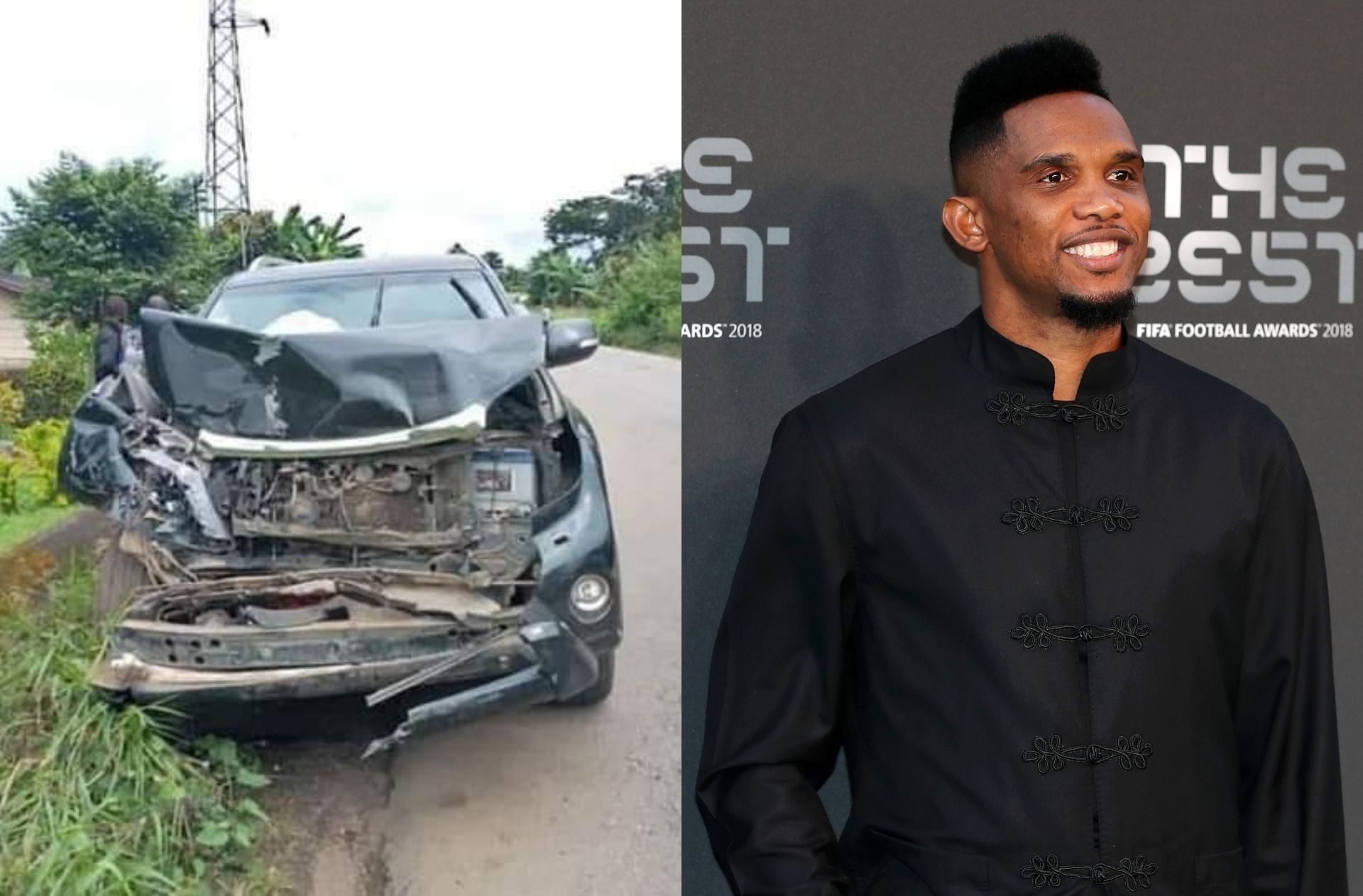 Samuel Eto’o, car accident
