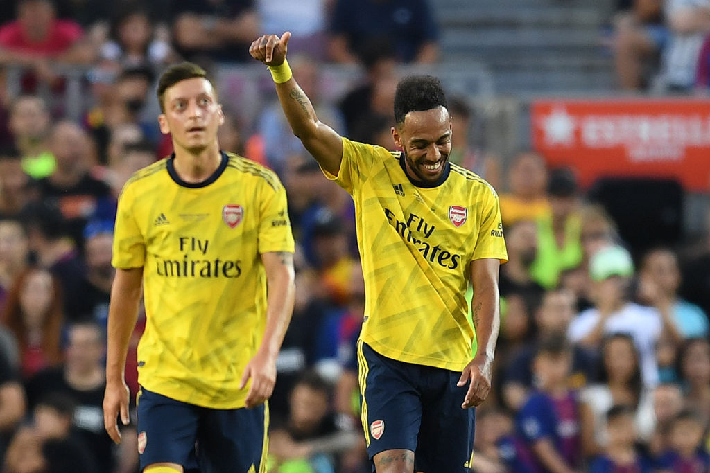 Ozil, Aubameyang