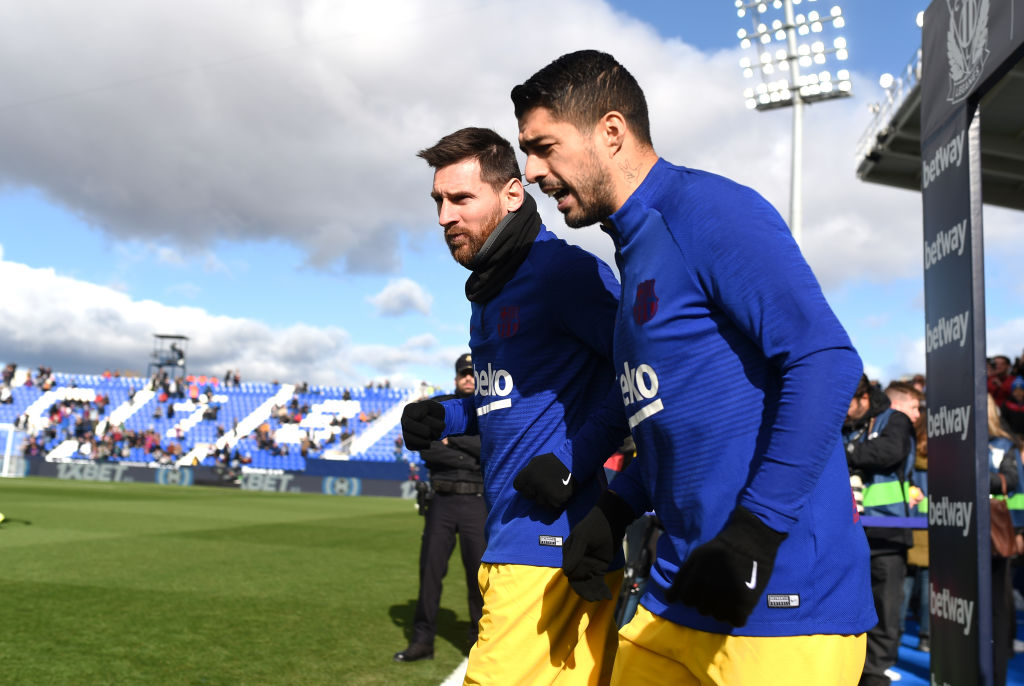 Luis Suarez, Lionel Messi