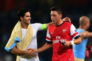 Mesut Ozil, Mikel Arteta, Arsenal