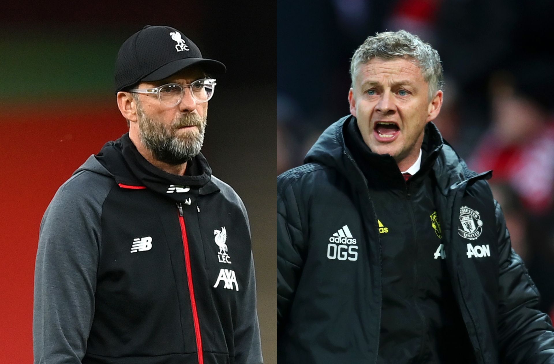 Jurgen Klopp - Liverpool, Ole Gunnar Solskjaer - Manchester United