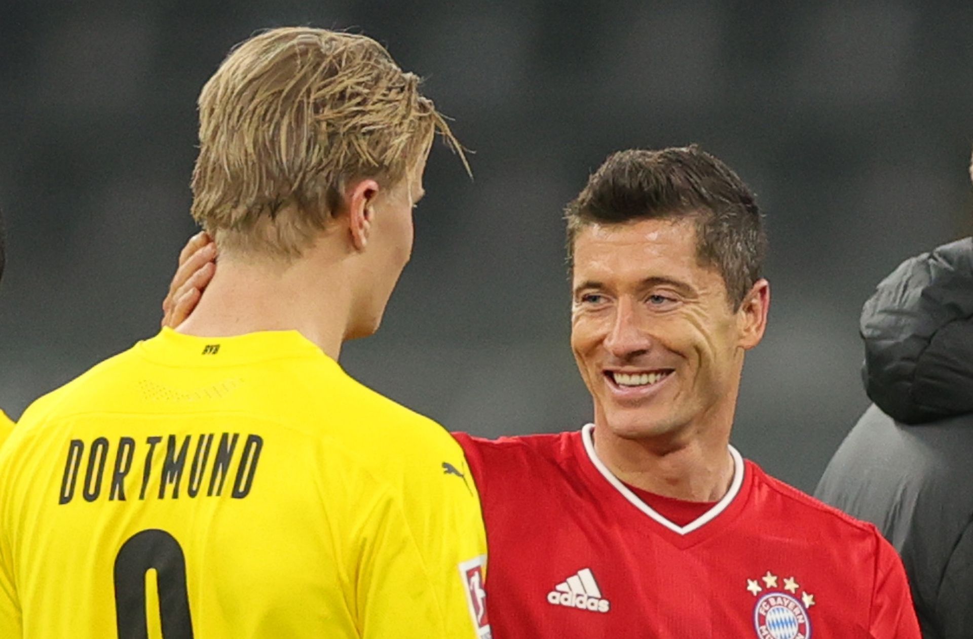 “He deserves it” - Lewandowski applauds Haaland for Golden Boy win