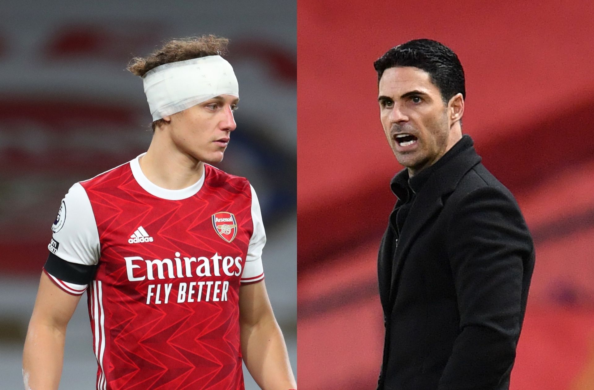 David Luiz & Mikel Arteta - Arsenal