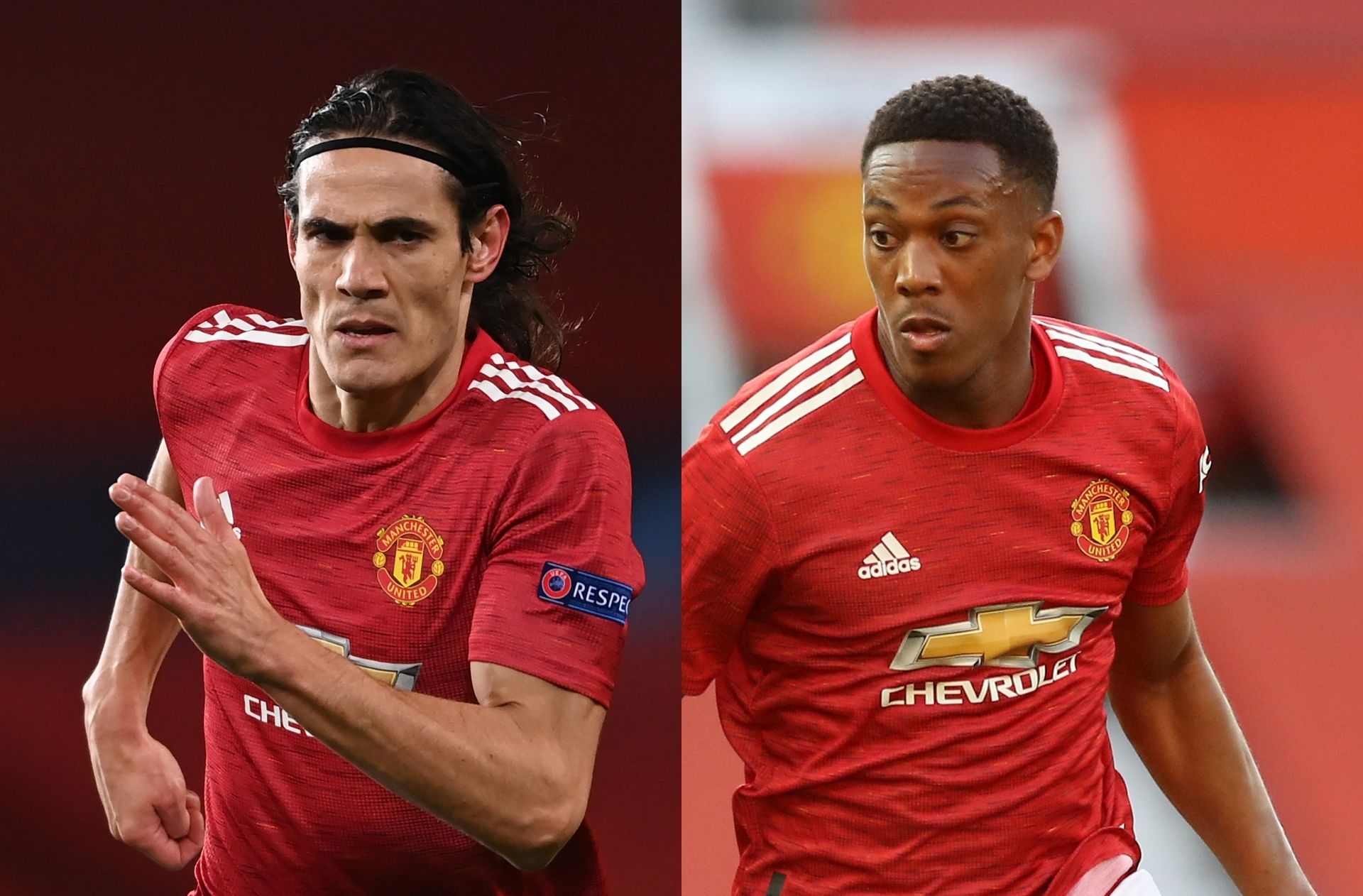 Edinso Cavani, Anthony Martial - Manchester United