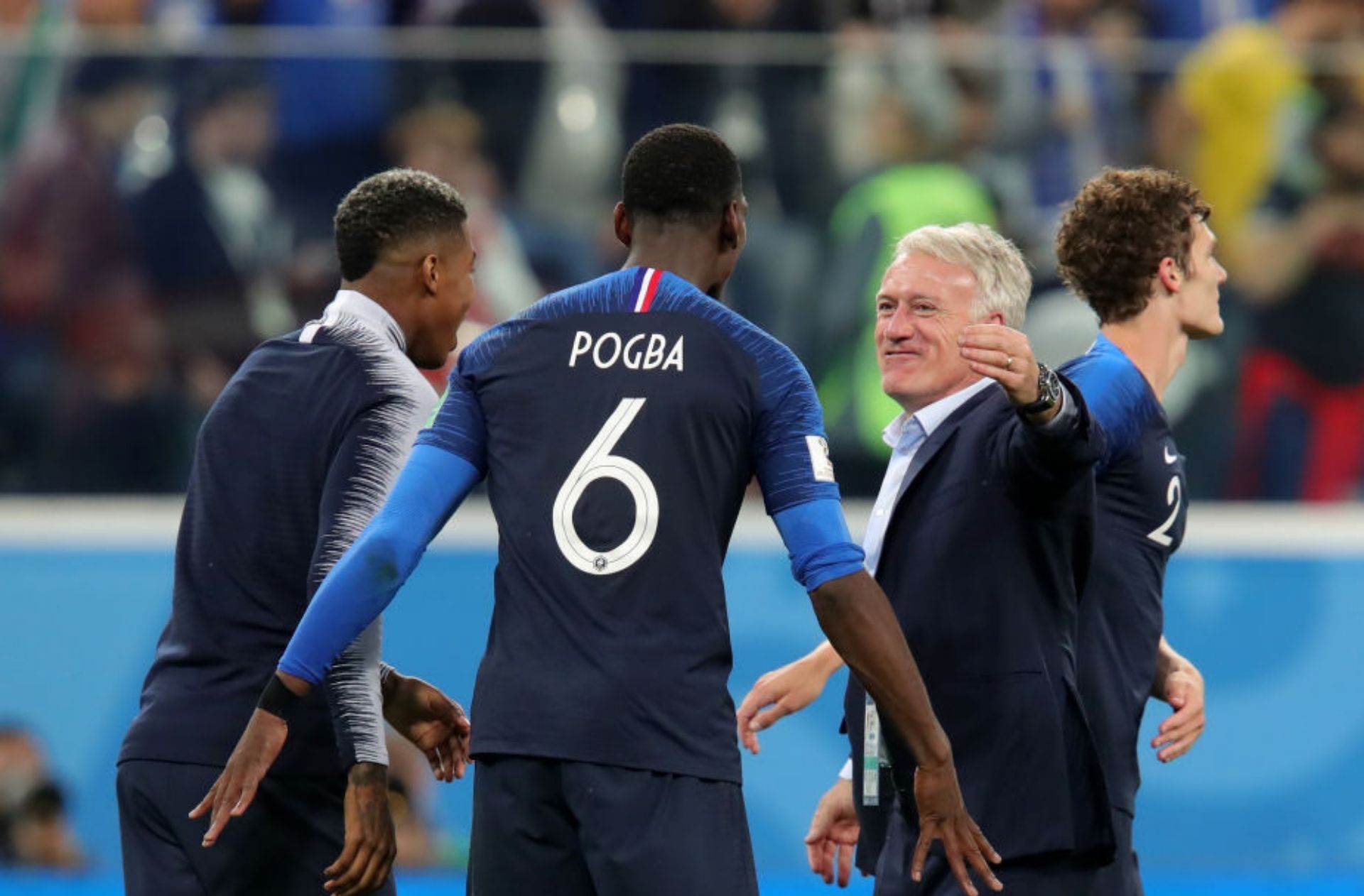 Pogba, Deschamps