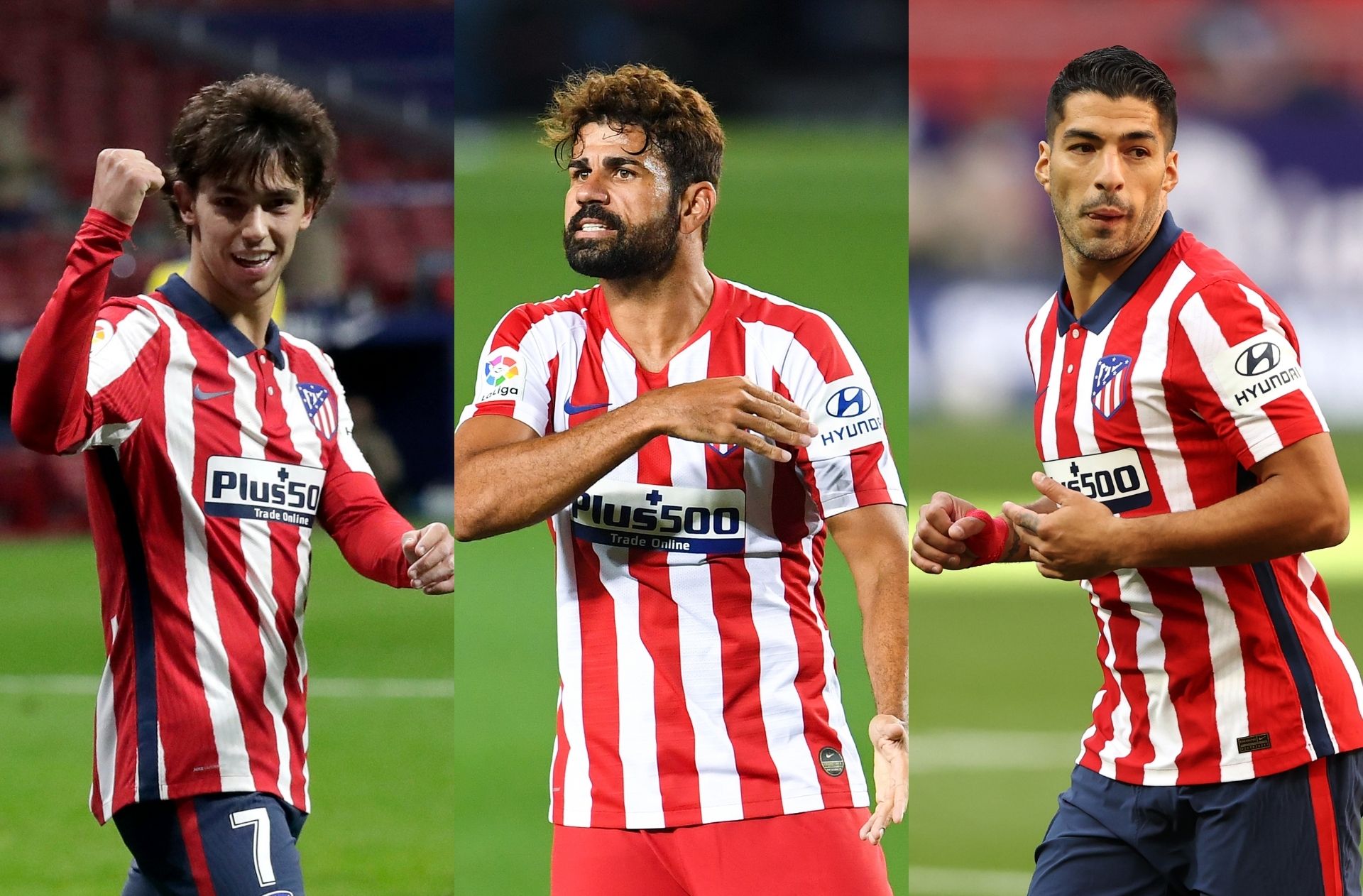 Joao Felix, Diego Costa, Luis Suarez, Atletico Madrid