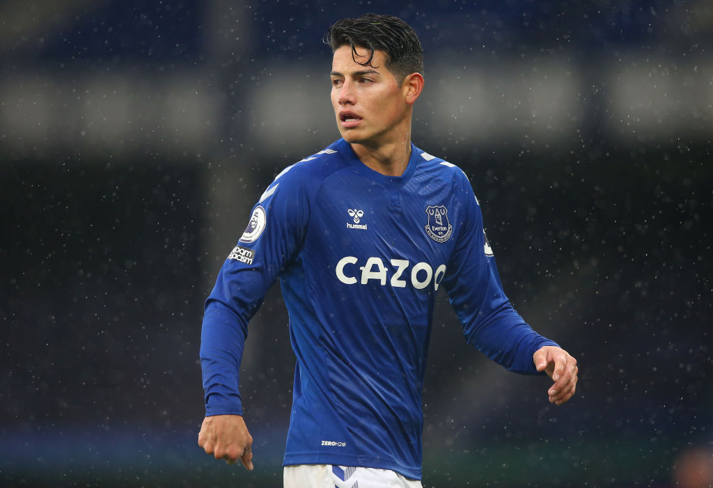 James Rodriguez, Everton