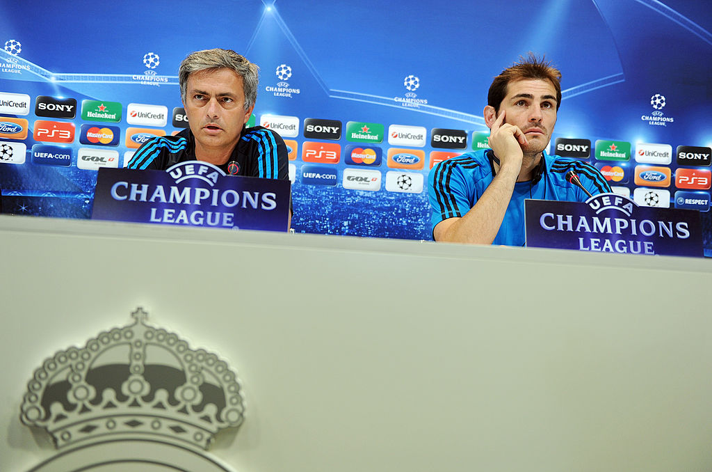 Iker Casillas, Jose Mourinho, Real Madrid